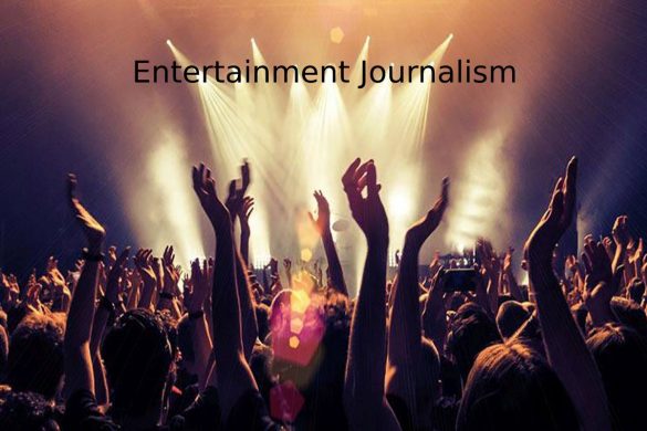 Entertainment journalism