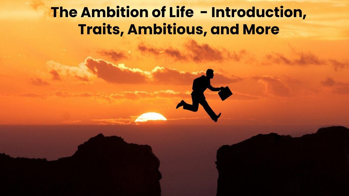 The Ambition of Life  – Introduction, Traits, Ambitious, and More