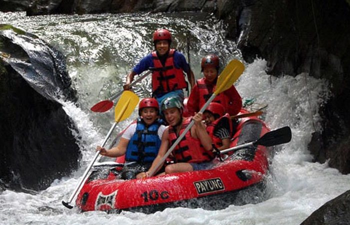 Whitewater Rafting on the Ayung River