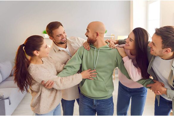 help carry someone through recovery