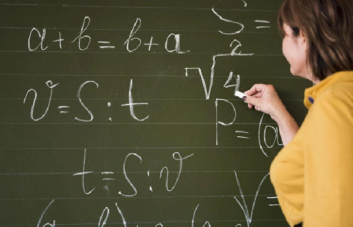 Student reviewing mathematics concepts during AA HL exam countdown preparation